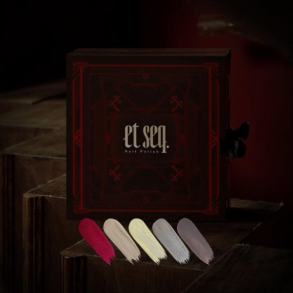 京極夏彥五色指甲油禮盒