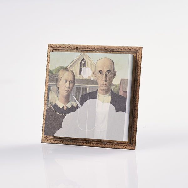 THREEM / Sticky notes 名畫話便利貼_美國哥德式