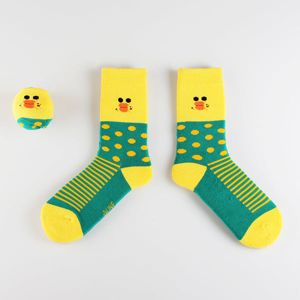 LINE FRIENDS 球襪_貪吃莎莉