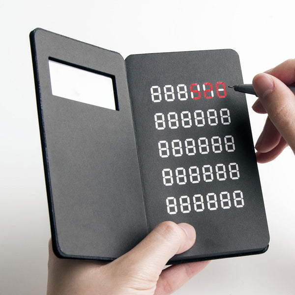 口袋系列 計算機造型筆記本 Calculator Notebook