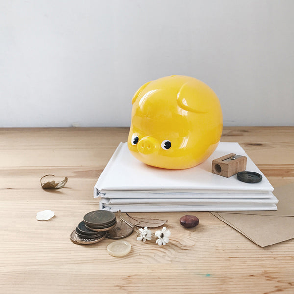 COBUTA_小豬撲滿_黃色