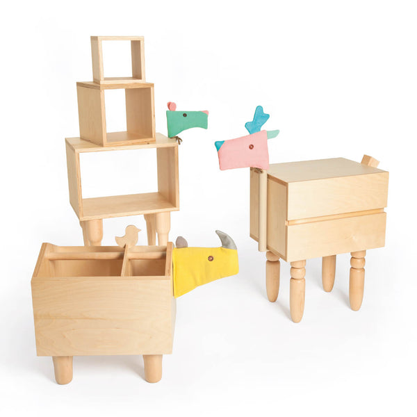 Animal collection-犀牛書報櫃