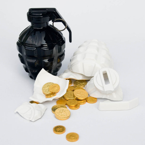 手榴彈存錢筒黑色
