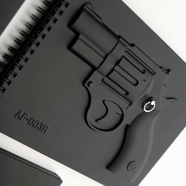 武器系列 左輪手槍空白筆記本 Revolver Notebook