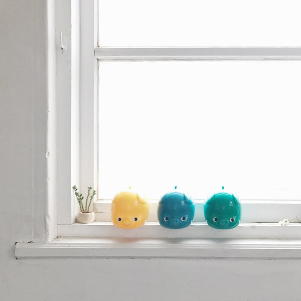 COBUTA_小豬撲滿_淺綠色