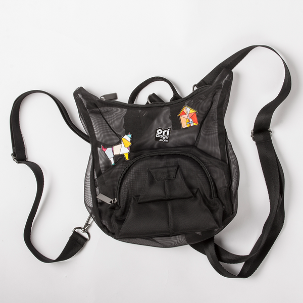 摺紙包_黑網眼法鬥 迷你包