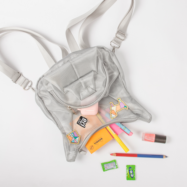 摺紙包_銀網眼法鬥 迷你包