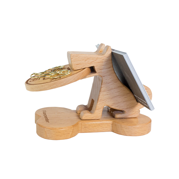 木匠兄妹_汪旺來-迴紋針收集器/手機座