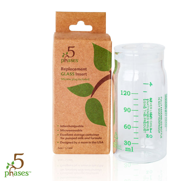 菲斯成長5階段環保雙層奶瓶(S)-120ml