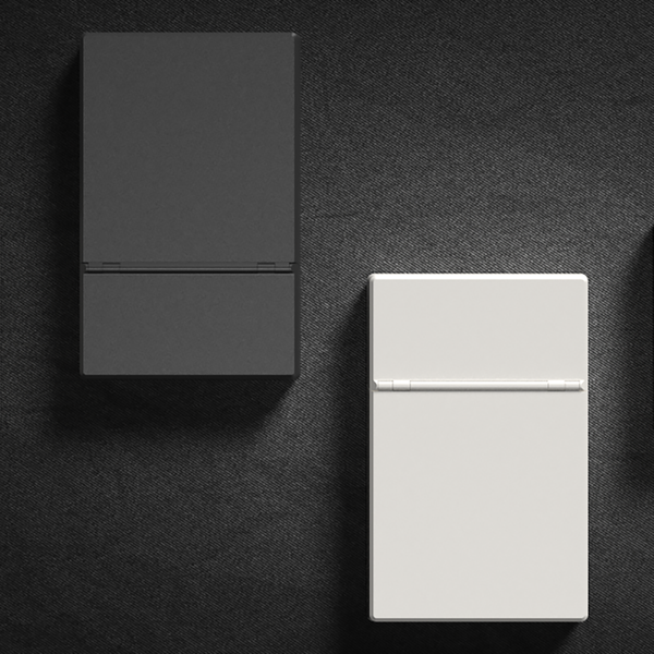 QQC CASE-10W_無線充電名片匣_白色