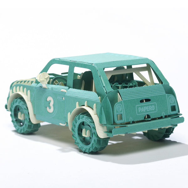 紙模型_Mini Rally Car 迷你拉力賽車