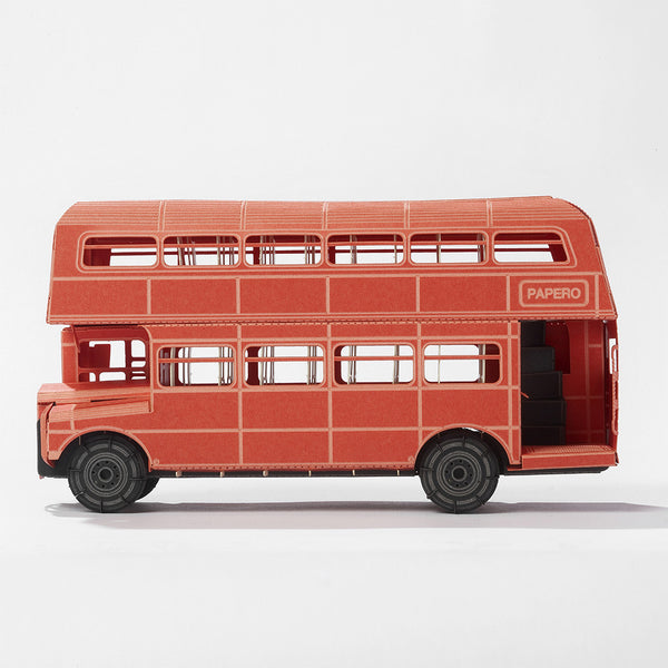 紙模型_London bus 倫敦巴士