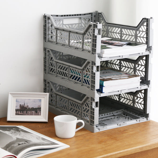 Ay-kasa_折疊收納箱_淺灰