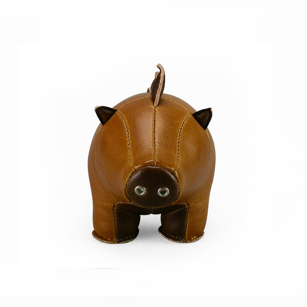山豬造型擺飾紙鎮_Babu黃褐色