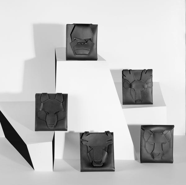 摺紙包_黑公牛 皮夾