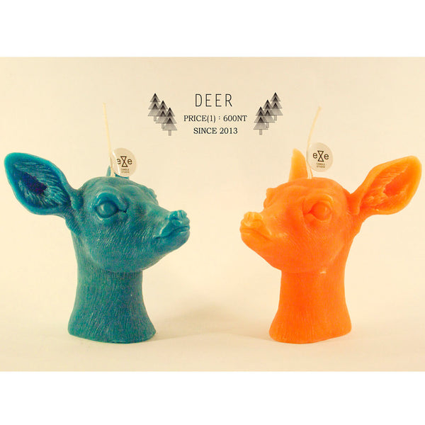 eye candle_ 小鹿造型蠟燭 Deer (黑色)