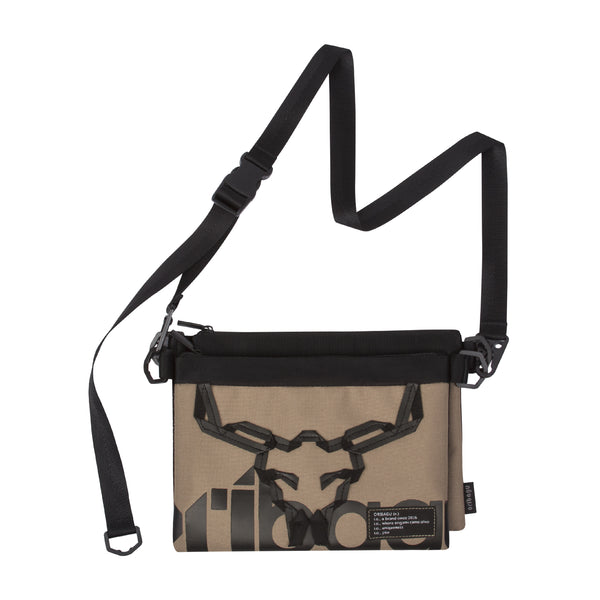 摺紙包_卡其公牛頭骨 貼身小包