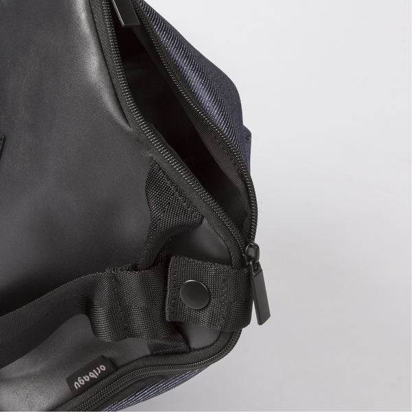 摺紙包_丹寧野狼斜肩包