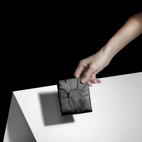 摺紙包_黑鹿 皮夾