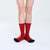 SKULL SOCKS 骷髏襪_紅哭哭臉