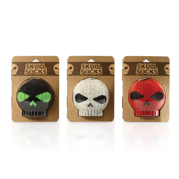SKULL SOCKS 骷髏襪_紅兇兇臉