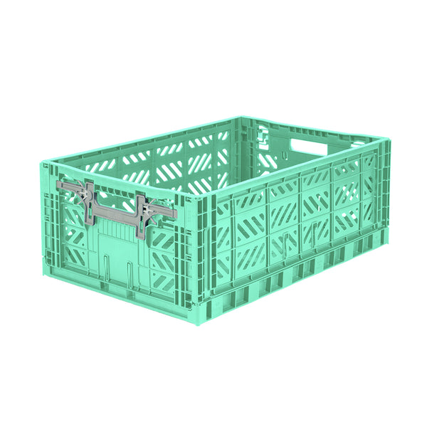 Ay-kasa_折疊收納箱_薄荷綠