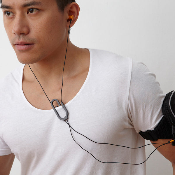 PAPERCLIP 迴紋針耳機(黑色)