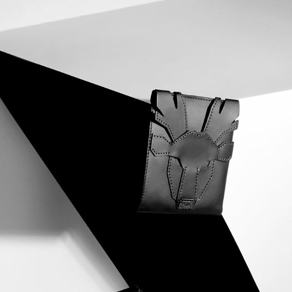 摺紙包_黑鹿 皮夾