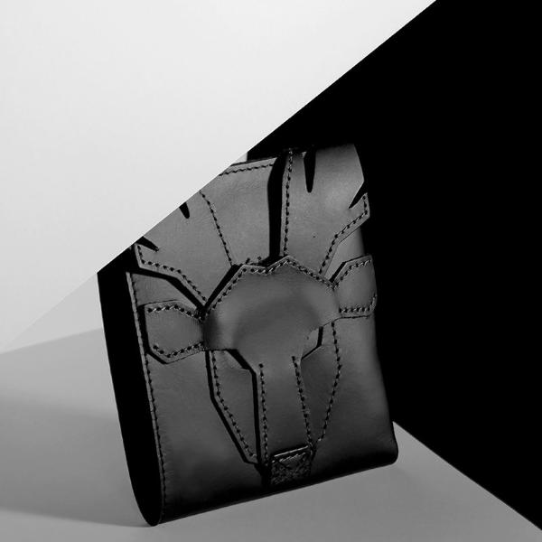 摺紙包_黑鹿 皮夾