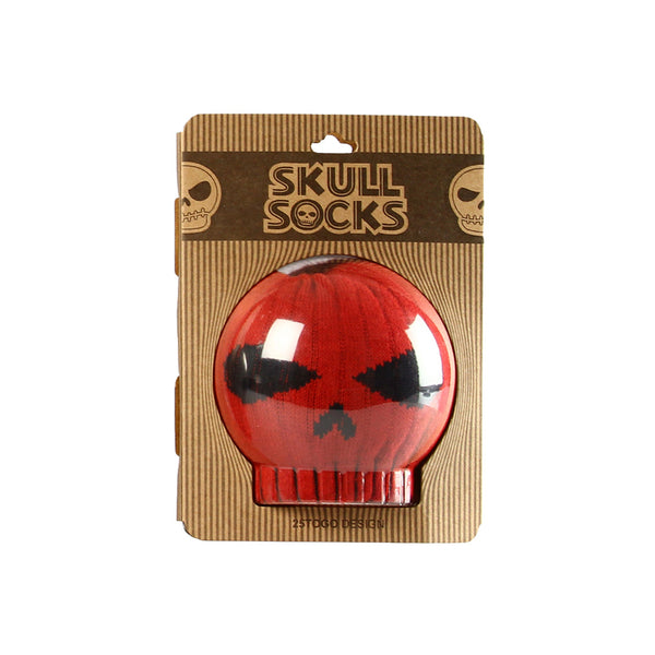 SKULL SOCKS 骷髏襪_紅兇兇臉