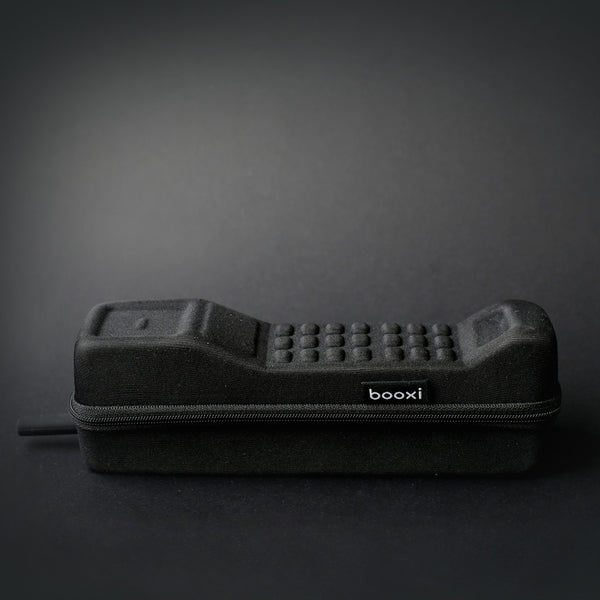 電話造型收納盒系列_Brick-Phone Case 1973’ 黑金剛造型收納盒