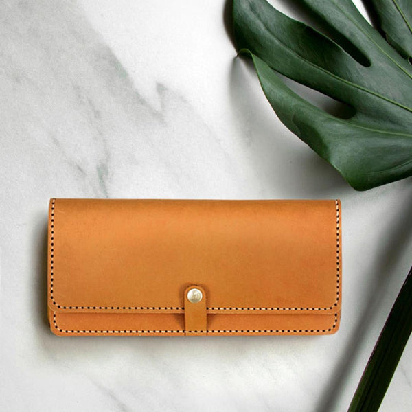 ADOLE_DIY長夾_棕色