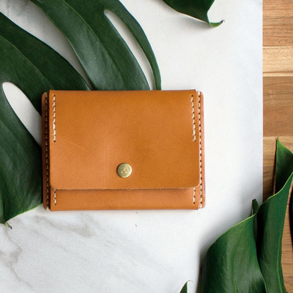 ADOLE_DIY零錢包_棕色