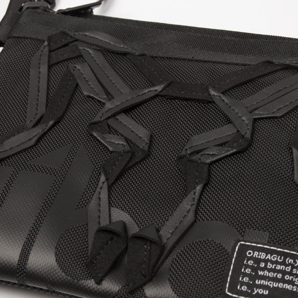 摺紙包_黑公羊頭骨 貼身小包