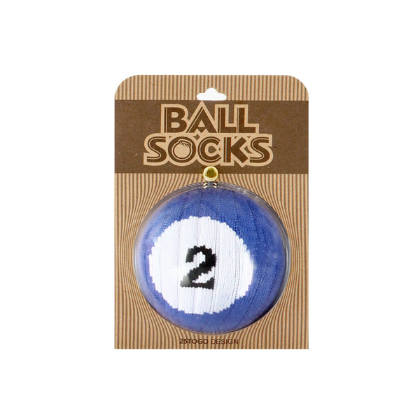 POOL BALL SOCKS_撞球襪2號球