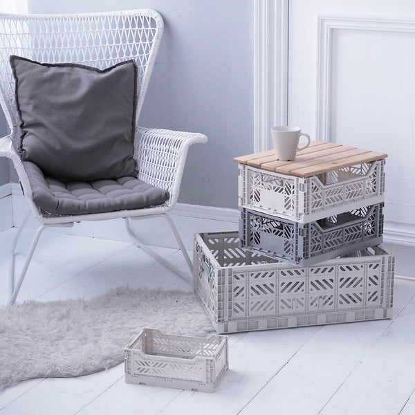 Ay-kasa_折疊收納箱_鯊魚灰