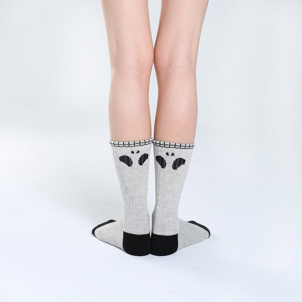 SKULL SOCKS 骷髏襪_灰哭哭臉