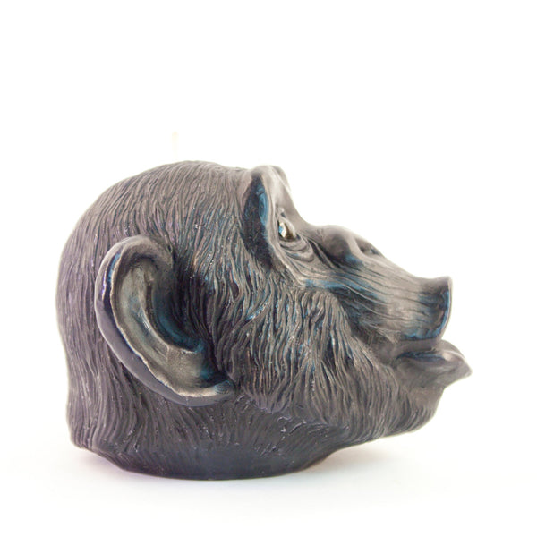 Chimpanzee Candle_黑色黑猩猩造型香氛蠟燭