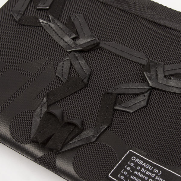 摺紙包_黑公鹿頭骨 貼身小包