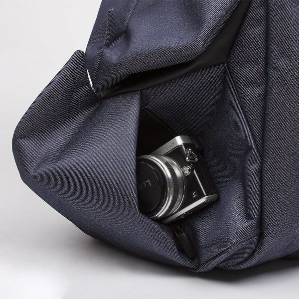 摺紙包_丹寧犀牛 旅行後背包(小)