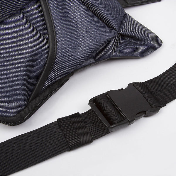 摺紙包_丹寧野狼斜肩包