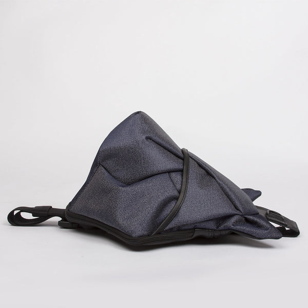 摺紙包_丹寧野狼斜肩包