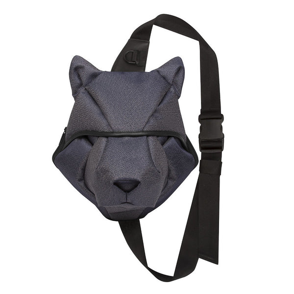 摺紙包_丹寧野狼斜肩包