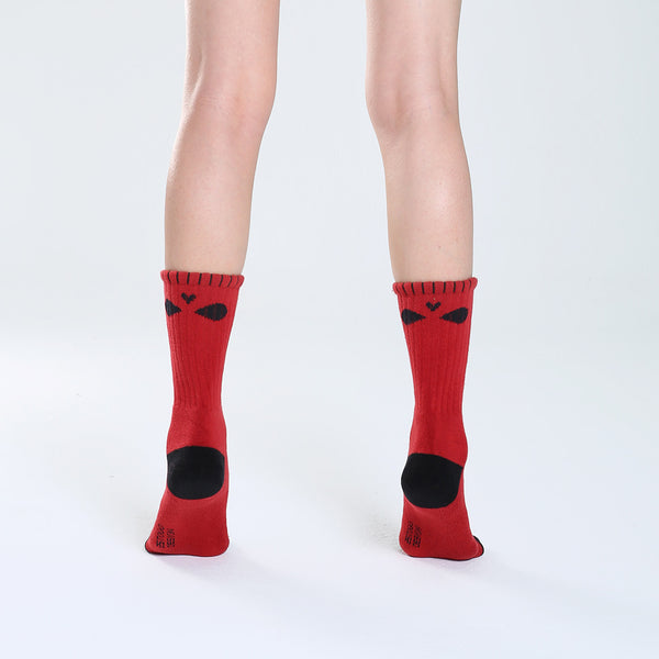 SKULL SOCKS 骷髏襪_紅兇兇臉