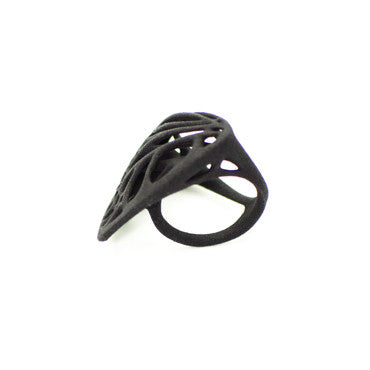 ANNXANNXDESIGN_黑蝶戒指