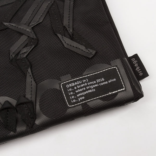 摺紙包_黑公羊頭骨 貼身小包