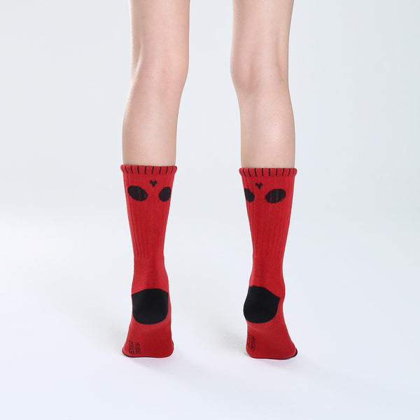 SKULL SOCKS 骷髏襪_紅呆呆臉