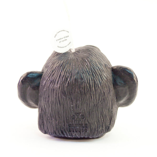 Chimpanzee Candle_黑色黑猩猩造型香氛蠟燭
