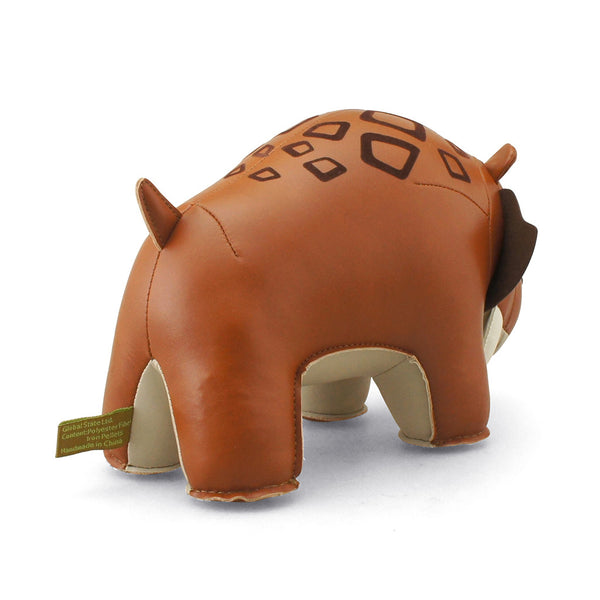 劍齒虎造型擺飾書檔_Symo黃褐色