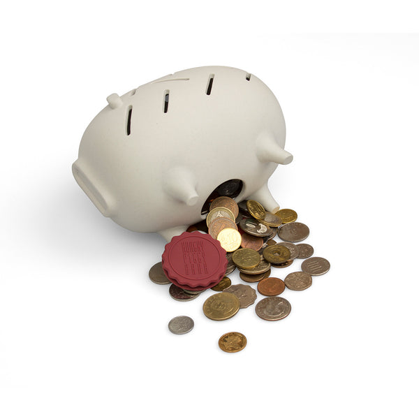 HUNGRY 多吃存錢豬 (灰色)